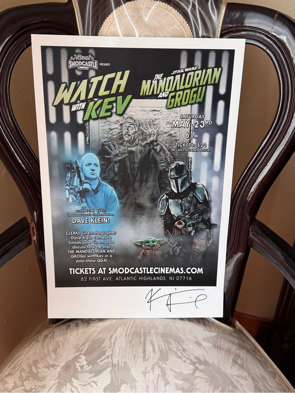 Watch With Kev - The Mandalorian & Grogu Event Poster